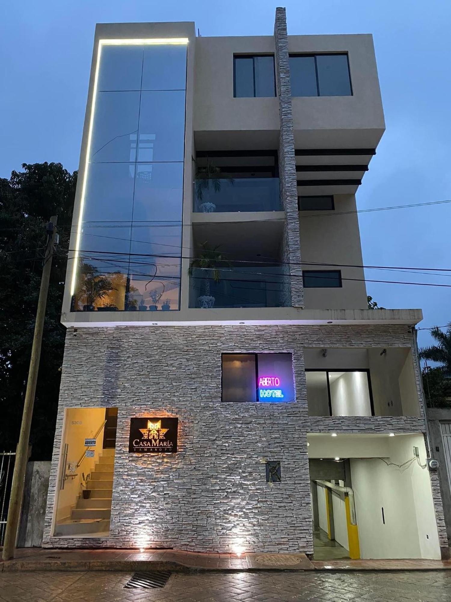 Hotel Casa Maria Tamasopo Bagian luar foto
